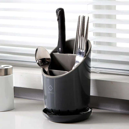 Tableware Storage Rack Kitchen Multi-function Household Cutlery Storage Frame Cutlery Dust