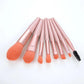 8 Piece Portable Soft Makeup Brush Set, Eye Shadow Foundation Powder Eyelash Lips Concealer Blush Makeup Brush Set