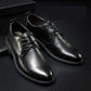Men's Leather Shoes Business Casual Shoes Spring and Autumn Solid Color Men's Leather Flat Shoes New