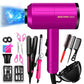 1200W Luxury Hair Dryer Set Blu-ray Negative Ion Hair Care Hot/cold Hair Dryer Barber Equipment for Home