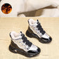 Winter Plus Velvet Inner Heightening Snow Boots Women Wild Thick-soled Martin Short Boots Cotton Shoes Winter Shoes Old Shoes Casual Shoes