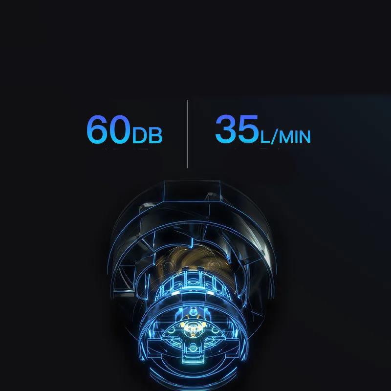 12000Pa Cordless Vacuum Cleaner High-power Wet & Dry Cleaner Portable Handheld Vacuum Cleaner