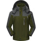 Plush Thick Plus Size Cotton Jacket Winter Outdoor Windproof Waterproof Coats Mountaineering Ski Top
