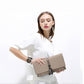 Cowhide Tassel Zipper Women's Clutch Bag Shoulder Bag Ladies Smooth Leather Wedding Evening Banquet Clutch Purse Elegance Luxury