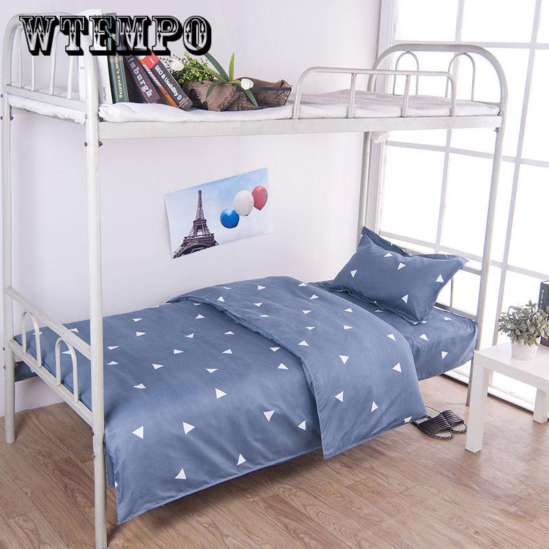 Bedding Set single Bed set Duvet Cover Fitted/Bed sheet set dorm room student