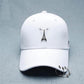 Eiffel Tower Baseball Cap With Rings Hip Hop Women Casual Cap Men Sun Hat