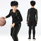 Boys Running Children Fitness Sets Gym Clothing Men Training Tights Jogging Sports Compression Wear