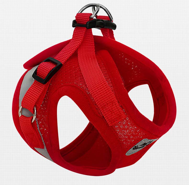 Vest-style Dog Leash Small Dog Pet Chest Harness Teddy Pomeranian Out Walking Dog Rope Dog Leash