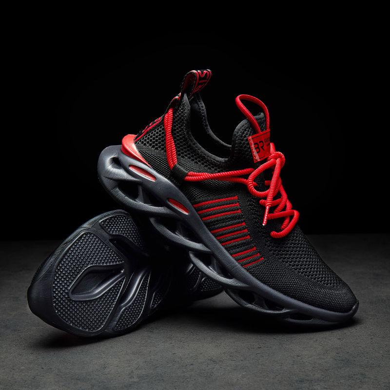 Summer Breathable Blade Net Shoes Men's Light Running Shoes Casual Running Shoes Men's Mesh Shoes