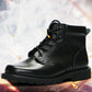 Men's Winter Warm Cotton Boots Wool Cotton Shoes Men's Non-slip Padded Father Shoes Leather Snow Boots