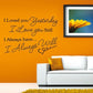 English Inspirational Wall Home Decoration Wall Sticker DIY romantic love wallpaper