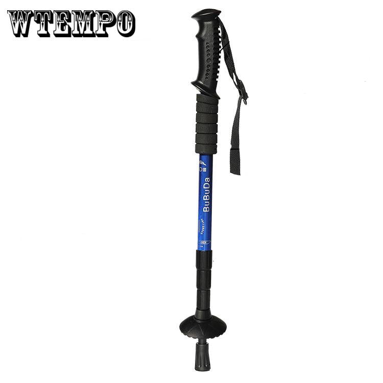 WTEMPO Trekking pole adjustable folding walking hiking trekking pole walking stick