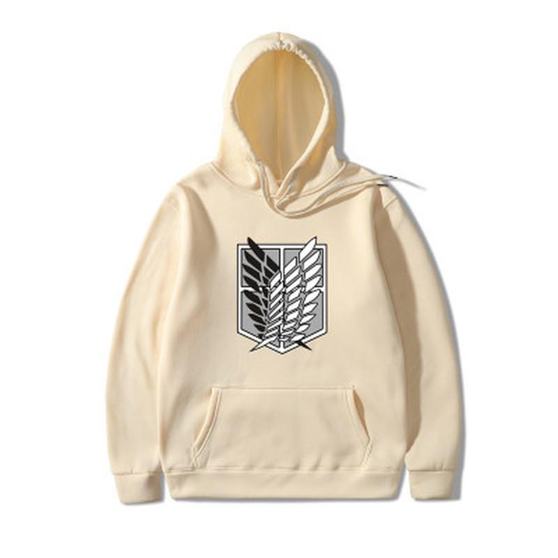 Japanese Anime Graphic Hoodies Attacking Titan Kawaii Attack on Titan Harajuku Sweatshirt 11 Colors
