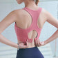 Women's Sports Bra Shockproof Gathering Yoga Vest Adjustable Beauty Back High-intensity Sports Fitness Bra Running Outer Wear Bra Yoga Tank Tops