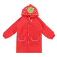 Rain Coat for Kid Pink Red Blue Lovely Waterproof Clothes Children Suit 90-130cm Windbreaker Windproof Hooded cartoon raincoats