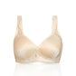 Large Size Thin Section Large Cup No Steel Ring Bra Non-magnetic Gather Adjustment Type Breast-receiving Vest Bra
