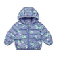 Girls' Warm and Windproof Winter Clothes Down Cartoon Padded Jacket with Velvet Padded Hooded Jacket
