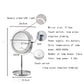 European Desktop Mirror Charging High Definition Dressing Mirror Convenient Mobile LED Dressing Mirror Fill Mirror Beauty Mirror