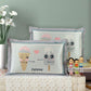 Summer Ice Silk Mat Pillowcase with Encryption Thickening Double-sided Usable Rattan Pillowcase