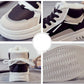 Winter High-top Plus Velvet Keep Warm and Comfortable White Shoes for Women All-match Sports and Leisure Cotton Shoes Sneakers