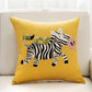 Nordic Stick Figure Printing Pillow Car Lumbar Pillow Home Sofa Pillow Soft Relaxation Artifact