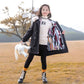 Girls Keep Warm Winter Thick Detachable Liner Jacket Plush Thick Windproof Cotton Clothing