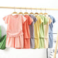 Modal Children's Short-sleeved Sports Summer Suit Boys and Girls Short-sleeved Shorts Casual Loose Suit