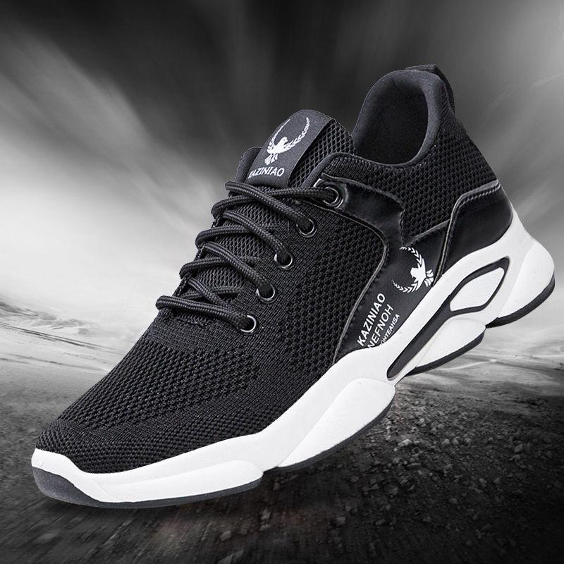 Summer Men Casual Shoes Light Breathable Mesh Shoes Men Sneakers Lace Up Gray White Black Red Male Shoes 2020