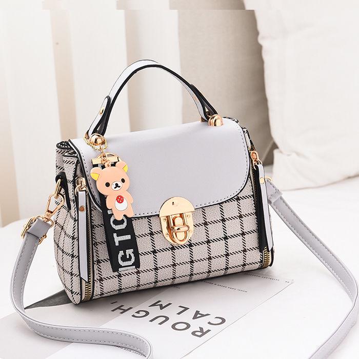 Trendy wild Patent leather bag Genuine Leather Woman bag European and American Shoulder Handbag