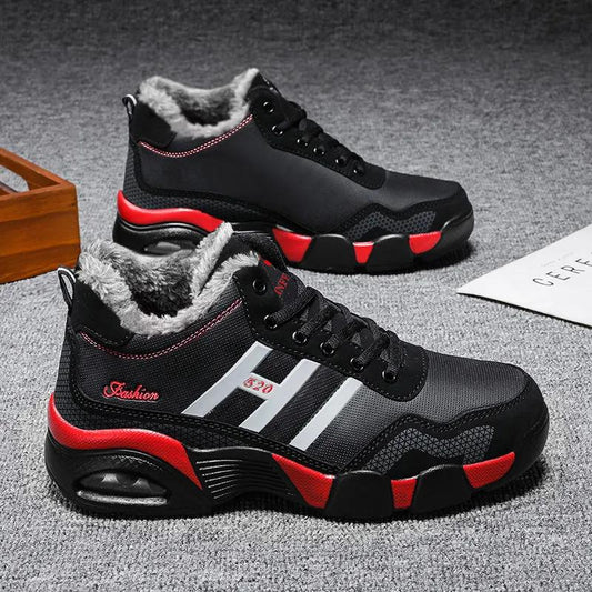 Men's Autumn and Winter Casual Shoes Comfortable Soft Sole Breathable Sneakers Running Shoes