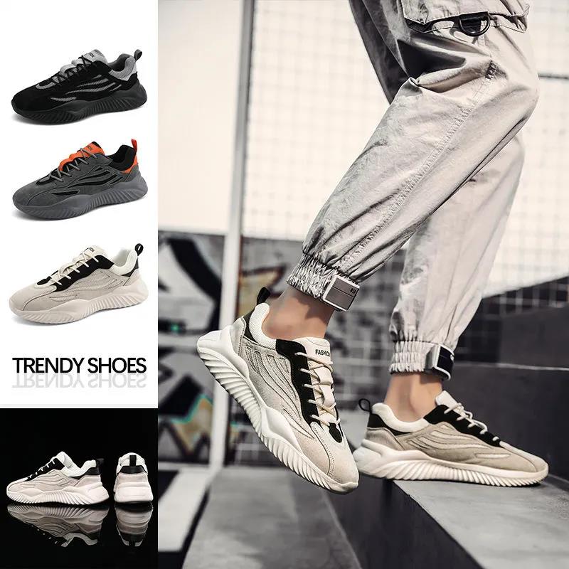 Sports Men's Shoes Summer Breathable Deodorant Forrest Gump Casual Mesh Surface Heightening Running Shoes Men's Light All-match Casual Shoes