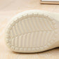 Waterproof Cotton Slippers Women's Winter Thick Bottom Shoes Non-slip All-inclusive heel slippers