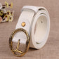 Belt Fashion Women Vintga Leather Belt Women's Pin Buckle Belt Pure Leather Women's Belt