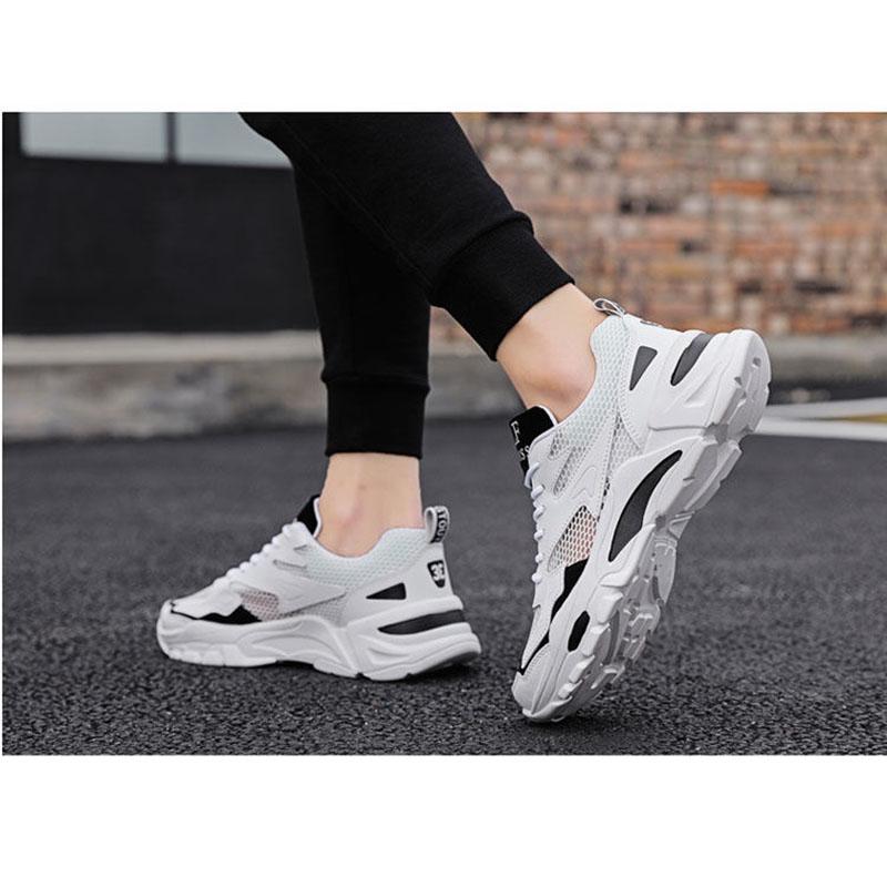 Men's Shoes Spring Wild Youth Casual Shoes Sports Trend Boys Net Red Daddy Shoes Men