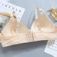 Thin Bra, No Steel Ring Gather Up The Breast Large Size Comfortable Gather Underwear Ladies Bra Lace Pattern Embroidery Pendant