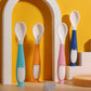 Silicone Spoon for Baby Utensils Set Auxiliary Food Toddler Learn To Eat Training Bendable Soft Fork Infant Children Tableware