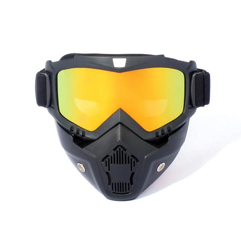 Outdoor Riding Goggles Windproof Ski Snowboard Motorcycle Mask CS Goggles