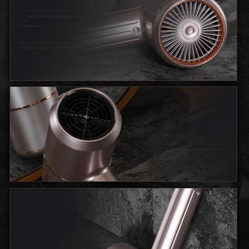 800W Dormitory Hair Dryer Set Negative Ion Hair Care Hot/cold Hair Dryer Portable Silent Barber Equipment