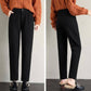 Woolen Pants Women's Autumn and Winter Thickening and Velvet Radish Pants Grandma Radish Daddy Harem Pants Women's Trousers Lengthened