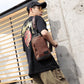Casual Chest Bag Men Coffee Large Capacity Multi-pocket Shoulder Bag Outdoor Sports Pockets
