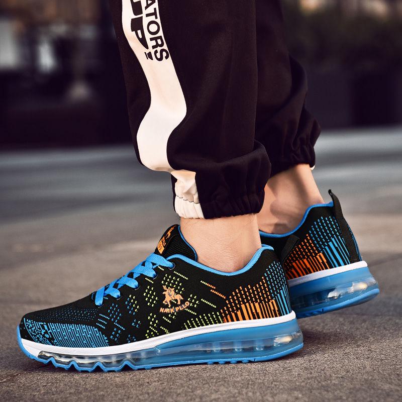 Basketball Shoes Air Cushion Running Shoes Non-slip Wear Resistant Shoes Men's Sneakers Large Size