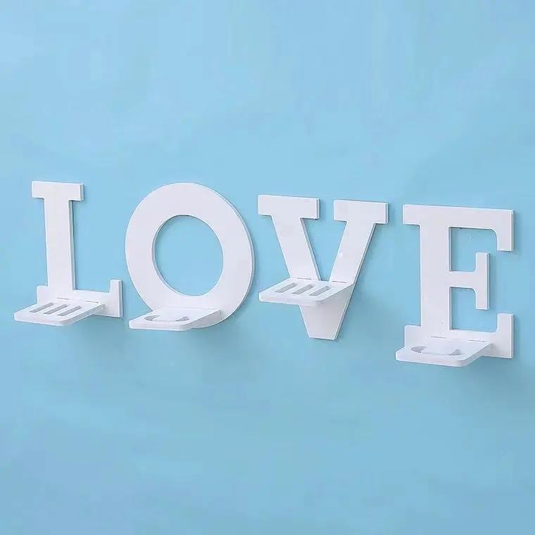 LOVEHME Solid Wood Shelf Living Room Storage Platform Bookshelf Ornament Flower Display Rack
