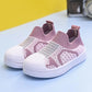 Children's Summer Light Casual Breathable Shoes Kids' Soft Sole Non-slip Kickproof Outdoor Knitted Mesh Shoes