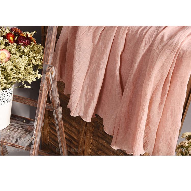 Vintage Women Cotton Linen Skirt High Waisted Elegant Sexy Solid White Black Pleated Skirts Female Maxi Skirts Women Long Skirts