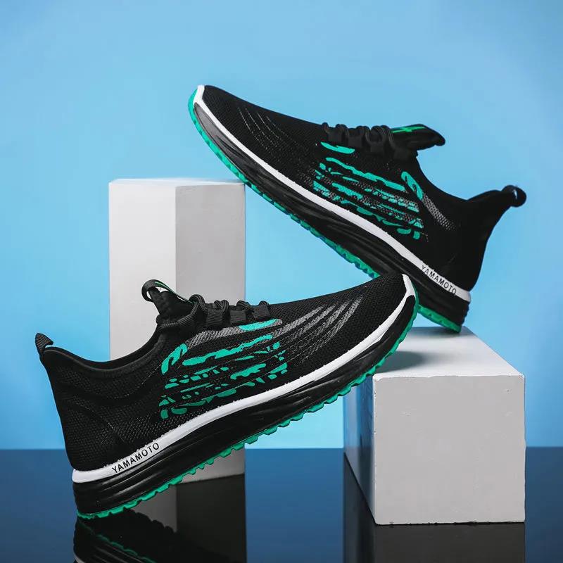 Men's Shoes Spring and Autumn Shoes Men's Casual Sports Running Light and Breathable All-match Autumn Trend Shoes
