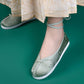 Summer Round Head Hanfu Shoes Costume Shoes Embroidered Cloth Shoes Ming Dynasty Song Dynasty National Style Flat-bottomed Pearl Ancient Style