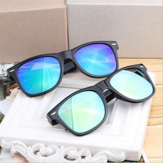 2019 Brand Fashion Black Frame Sunglasses Men Sunglasses Women Driving Mirrors Eyewear Male Sun Glas