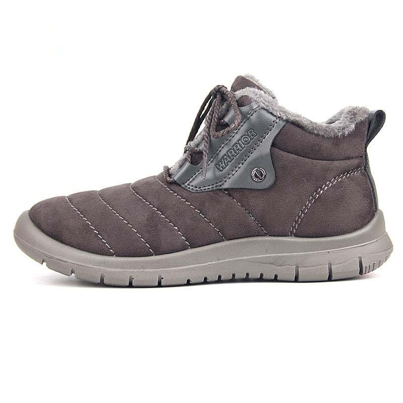 Snow Boots Men's Winter Warm Shoes Plus Velvet Thickening Non-slip Men's Cotton Shoes 2021 New Boots Men