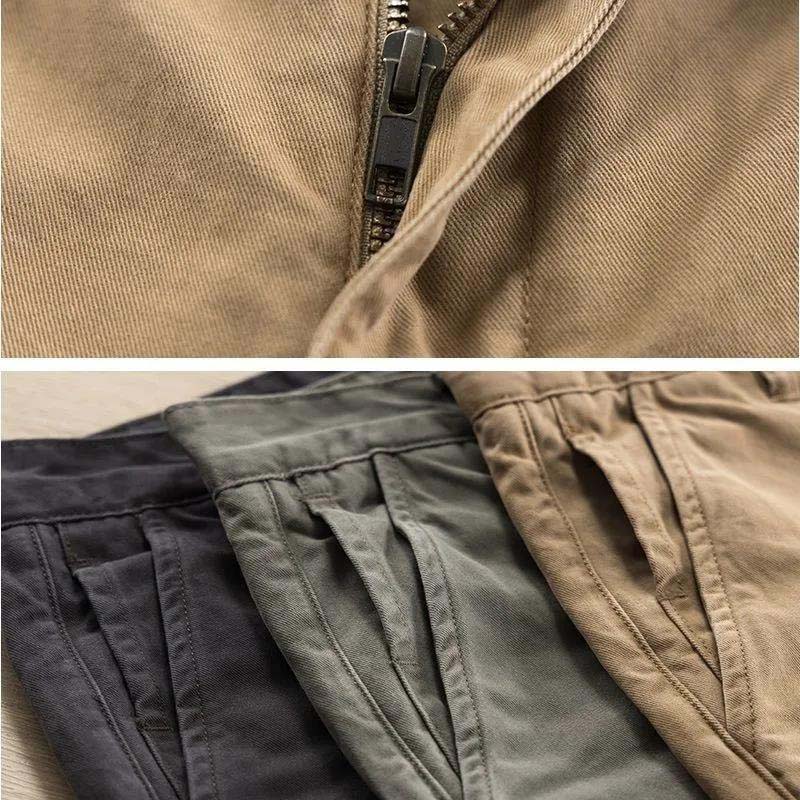 Spring and Autumn Men's Casual Pants Straight Loose Outdoor Casual Sports Trousers
