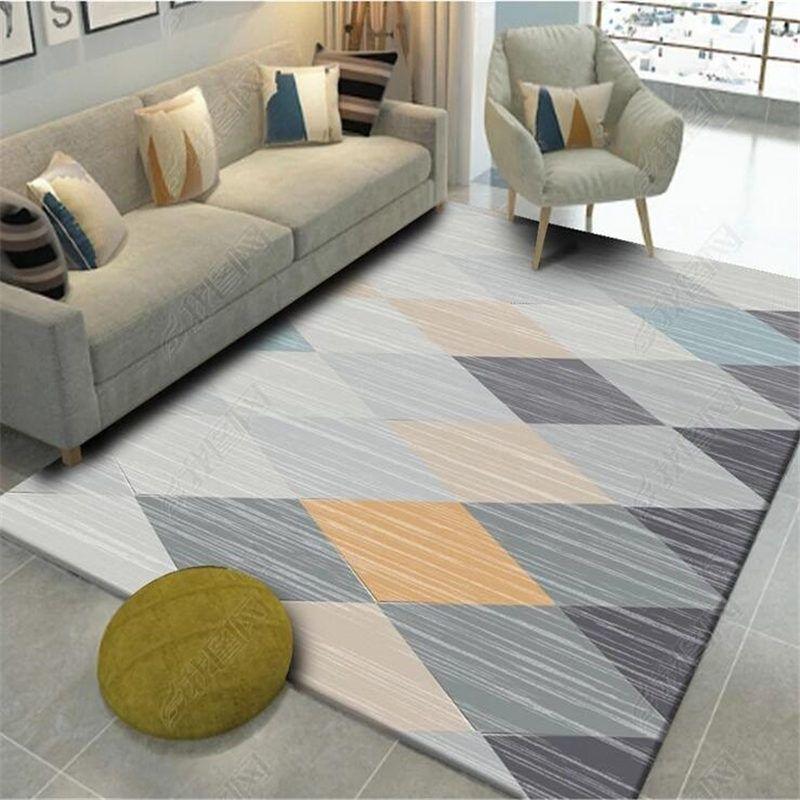 Nordic Carpet Living Room Sofa Coffee Table Mat Modern Minimalist Bedroom Bedside Mats Full Room Home Carpet Mats